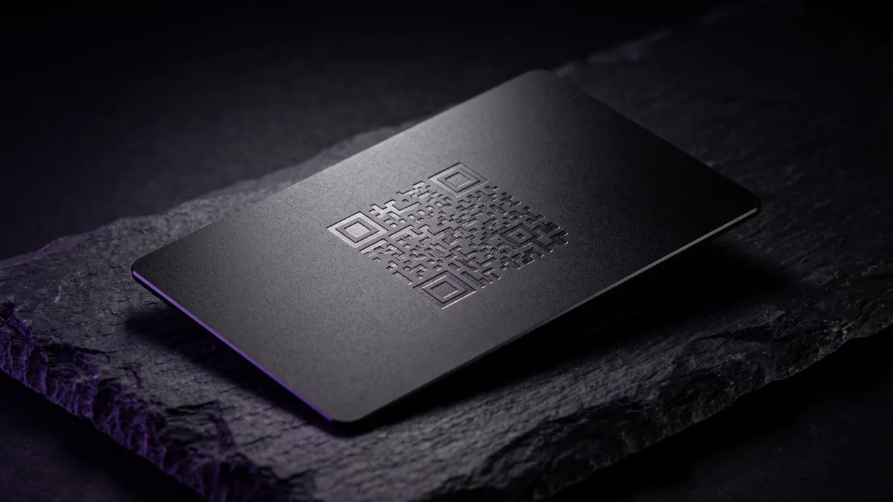 Как да направите визитка с QR код, който се сканира и след две години